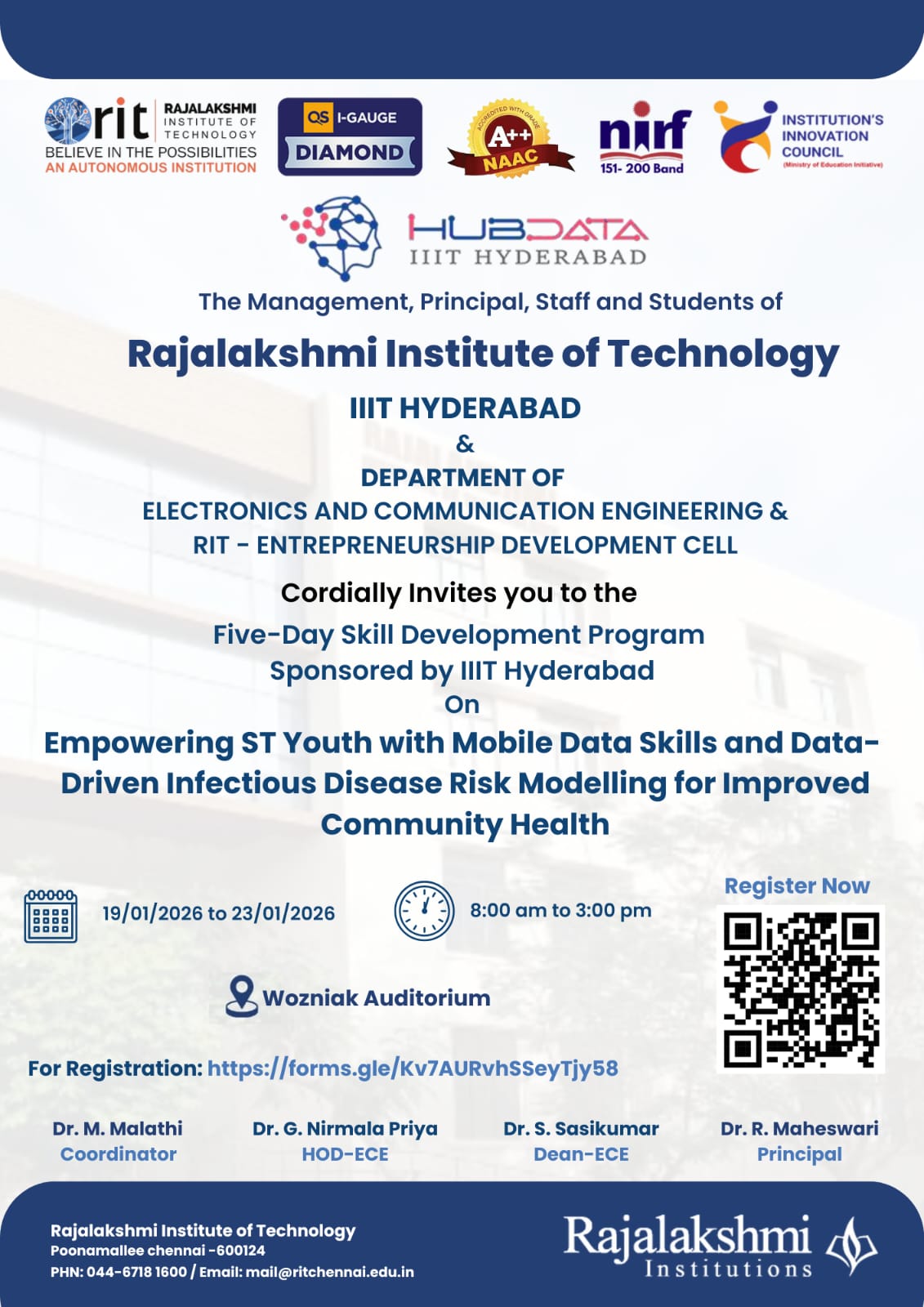 Empowering ST Youth with Mobile Data Skills and Data-Driven Infectious Disease Risk Modelling for Improved Community Health 2026